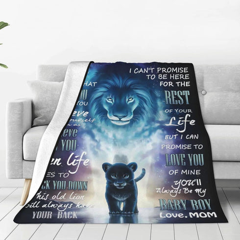 from Mom Son Super Soft Throw Blanket